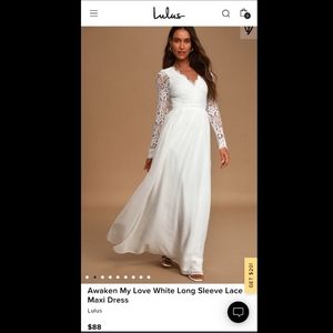 Lulu's Awaken My Love Wedding Dress